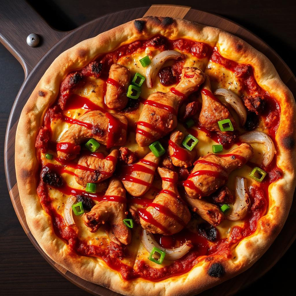Pizzas au Poulet